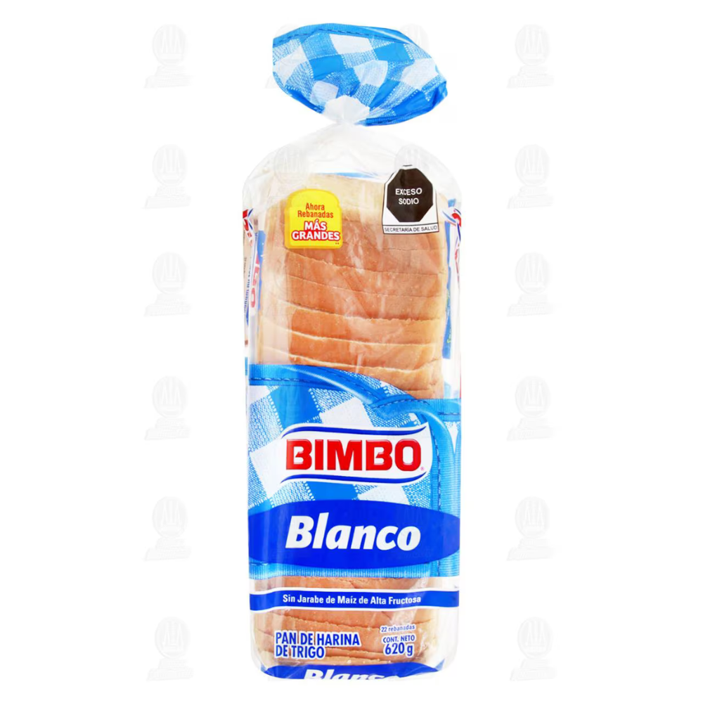 Bimbo blanco 620 gr
