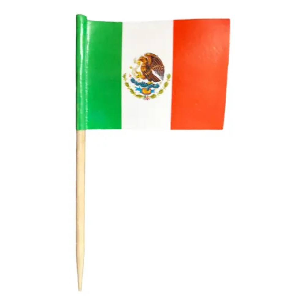 Bandera Pequeña con palillo