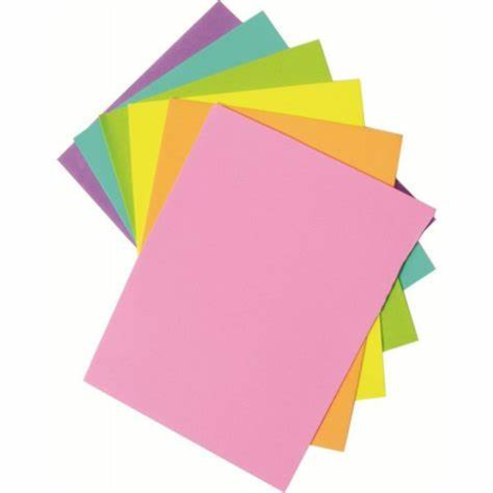 Hoja de color tamaño carta