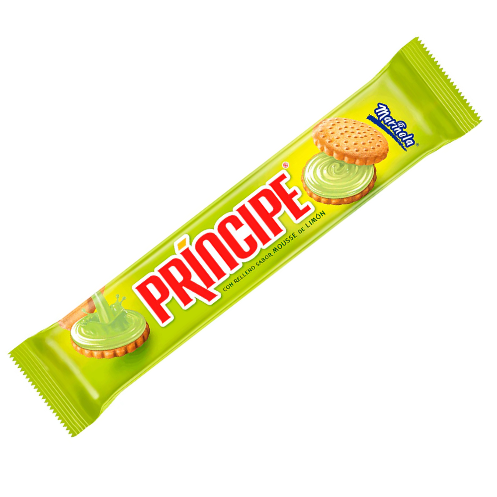 Príncipe con relleno sabor limón 126 g