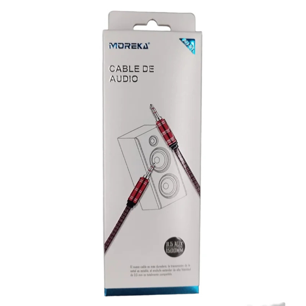 Cable de audio, moreka