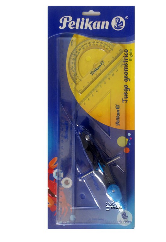 Juego Geométrico Flexible Pelikan