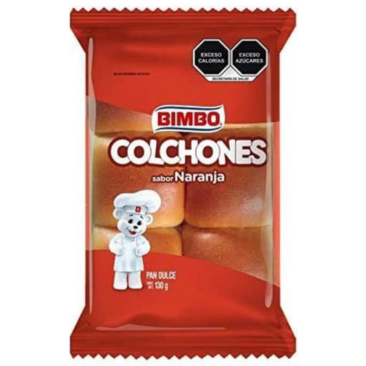 Colchones sabor naranja 130 gramos