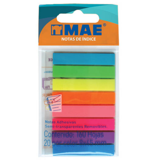 Notas de índice MAE