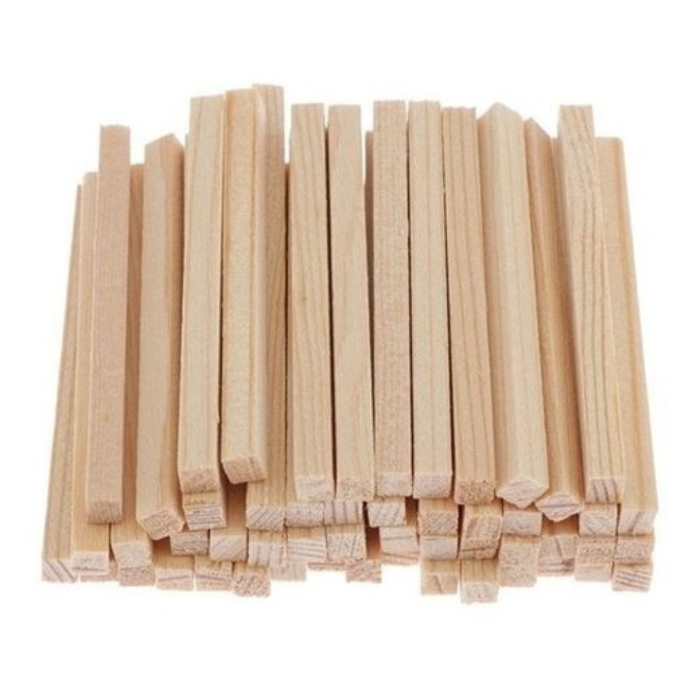 Palitos de madera cuadrado