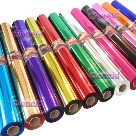 Papel metálico de colores