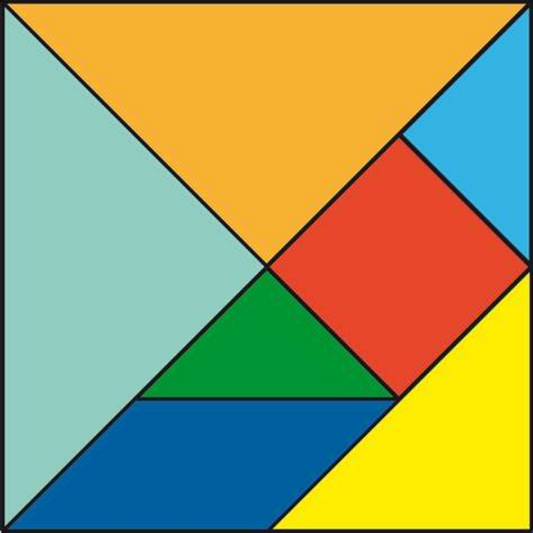 Tamgram de madera