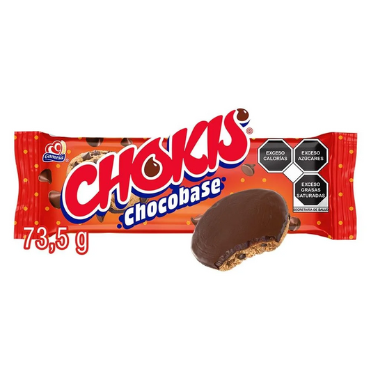 Chokis chocobase 73.5 gramos