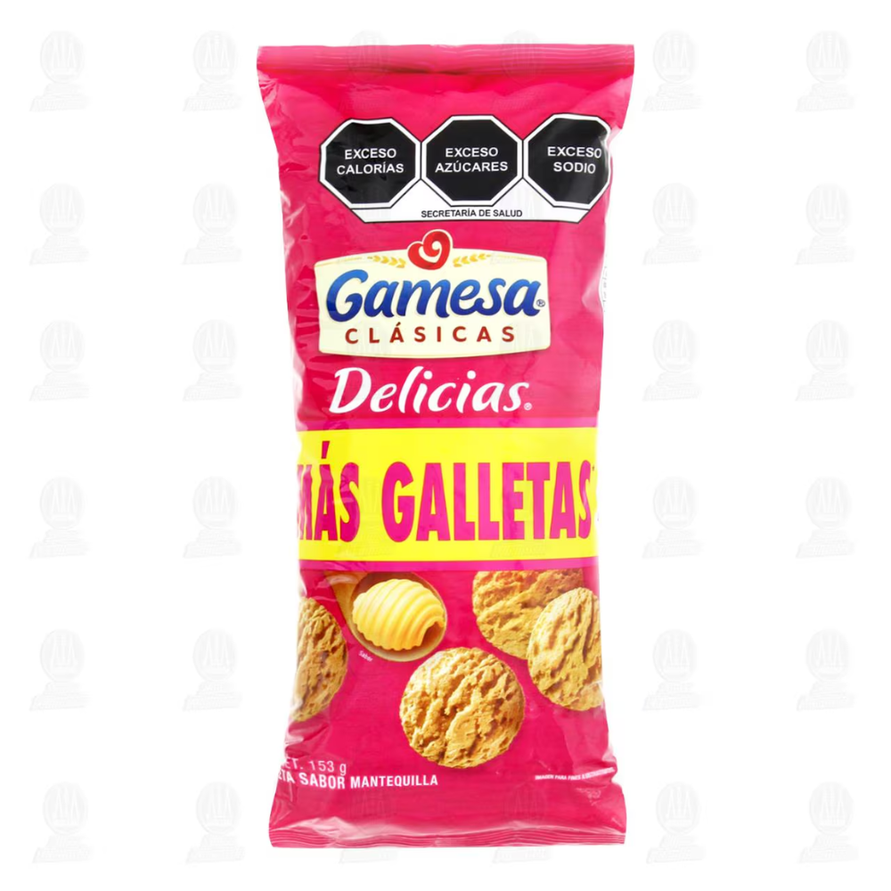 Delicias sabor mantequilla 153 gramos