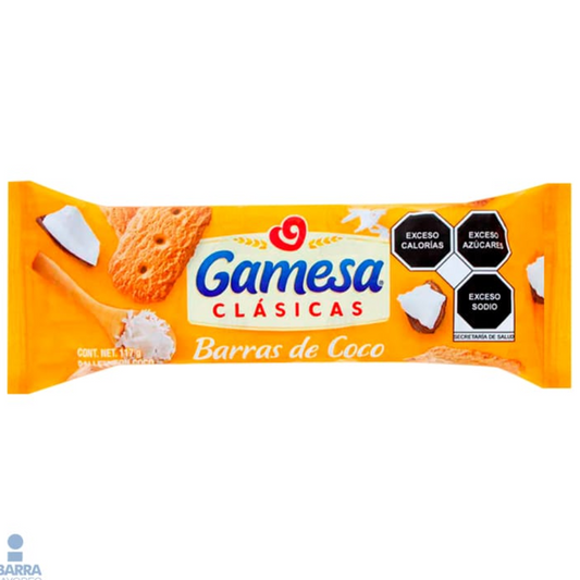 Gamesa clásicas barra de coco