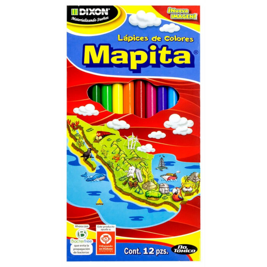 Lapices de colores Mapita largo