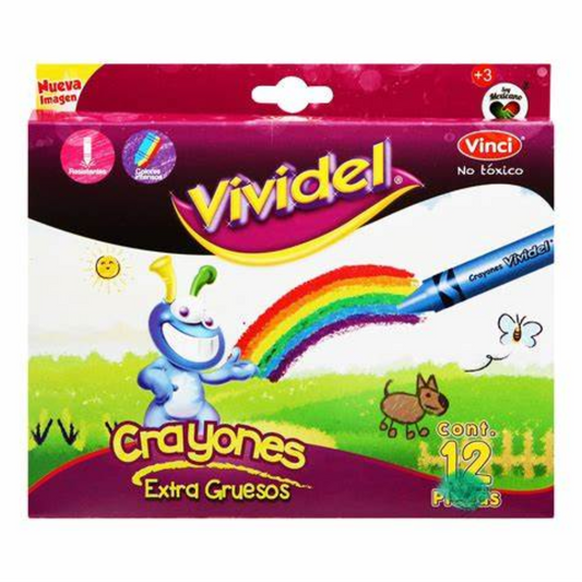 Crayones Vividel extra grandes