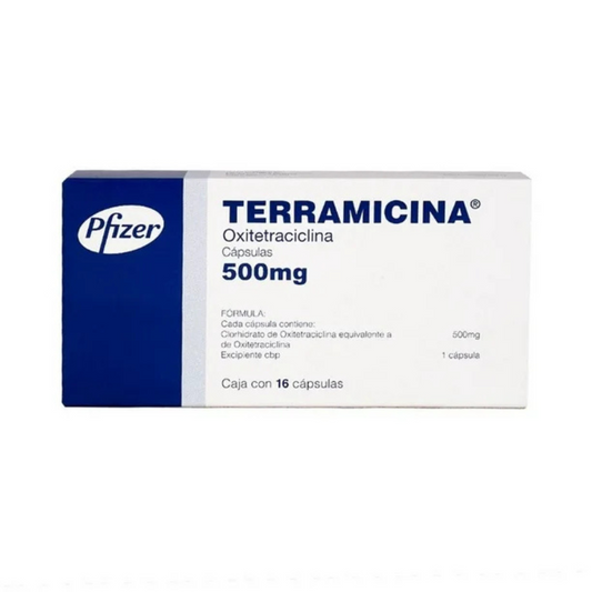 Terramicina capsulas