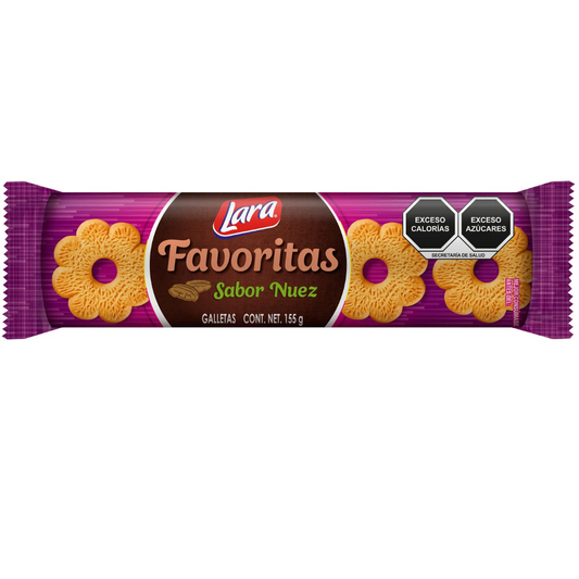 Favoritas sabor nuez 155 gr
