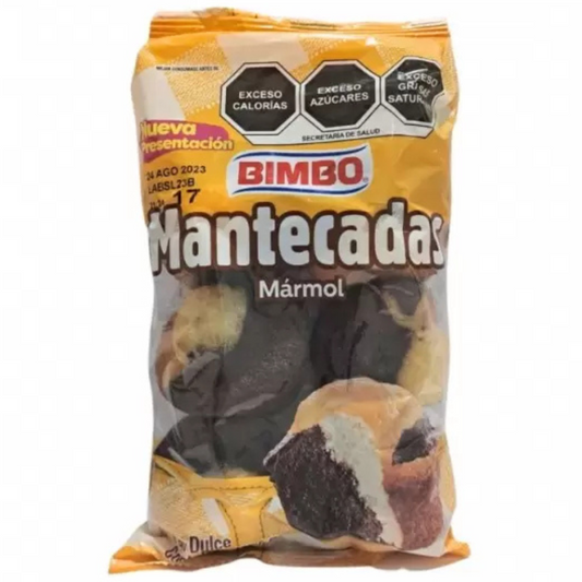 Mantecadas mármol 187.5 gr