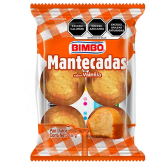 Mantecadas sabor vainilla 188 gr