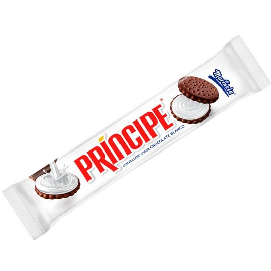 Principe relleno sabor chocolate blanco 126 g