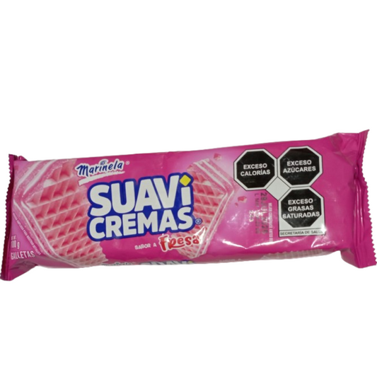 Suavi Cremas sabor fresa 100 g