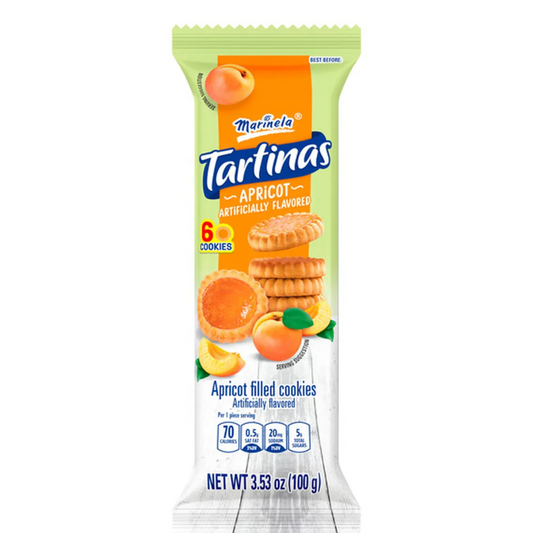 Tartinas durazno 100 gr