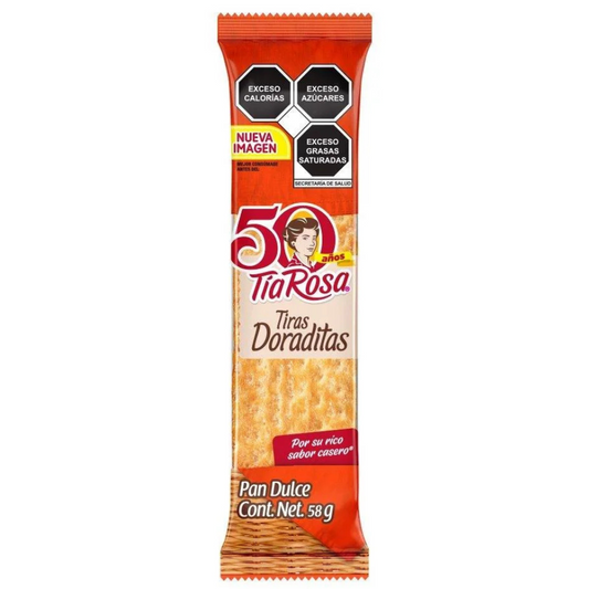 Tiras doraditas 58 gr