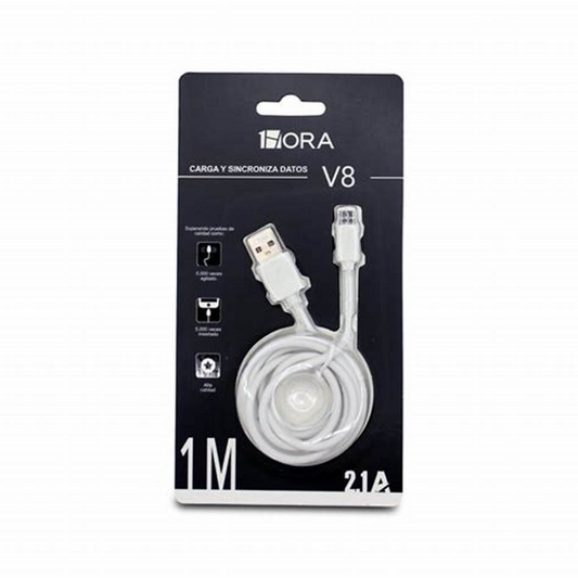 Cable y sincroniza de datos V8