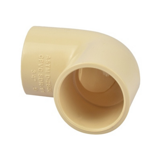 Codo CPVC 3/4 pulgada por 90°