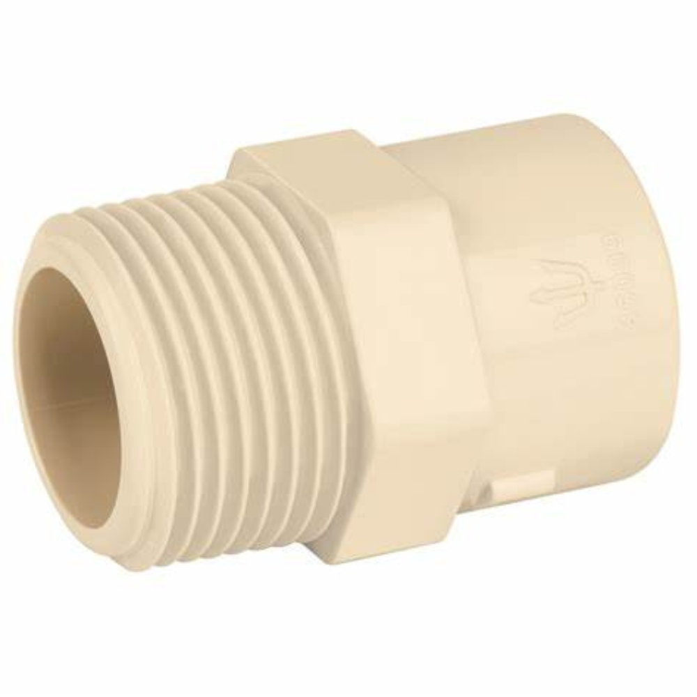 Conector macho CPVC 3/4"