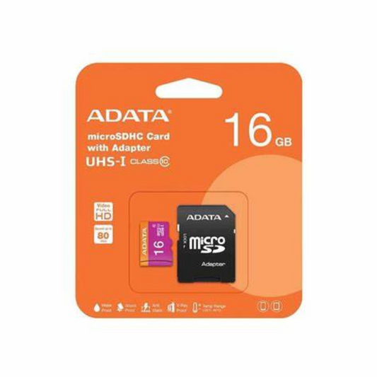 Memoria Micro SDHC Card 16 Gb Adata