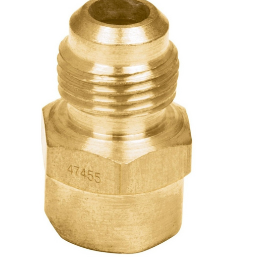 Conector flare 3/8" x 1/2"