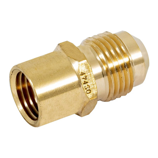 Niple de campana de latón 3/8" x 1/4"
