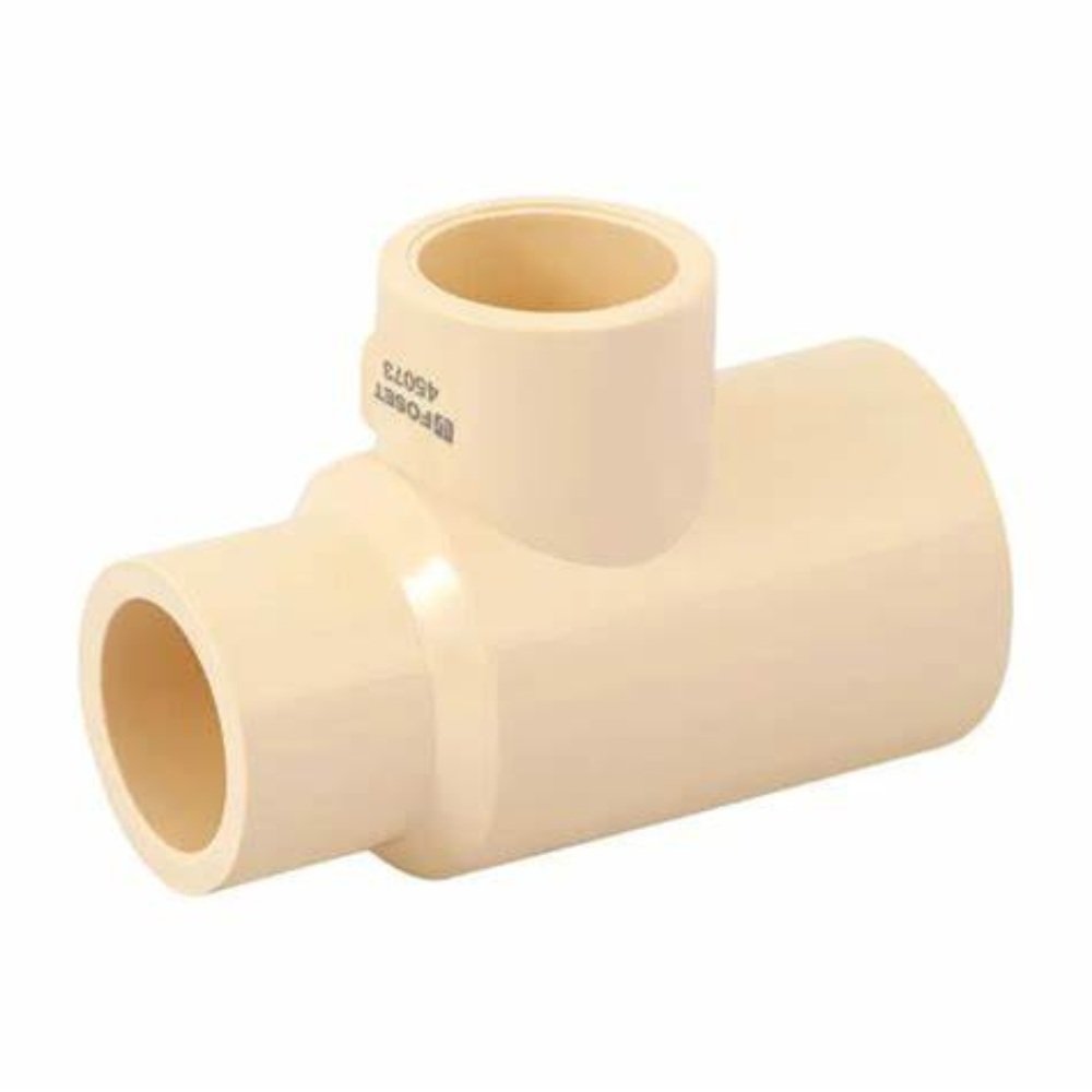 Tee reducida lateral CPVC 3/4" x 1/2" x 1/2"